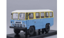 Армейский автобус АПП-66, жёлто-синий, масштабная модель, Start Scale Models (SSM), 1:43, 1/43