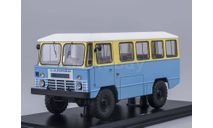 Армейский автобус АПП-66, жёлто-синий, масштабная модель, Start Scale Models (SSM), 1:43, 1/43