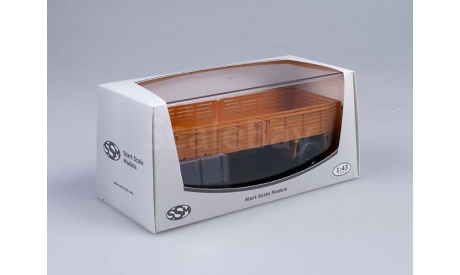 Полуприцеп МАЗ-5215 оранжевый, масштабная модель, scale43, Start Scale Models (SSM)