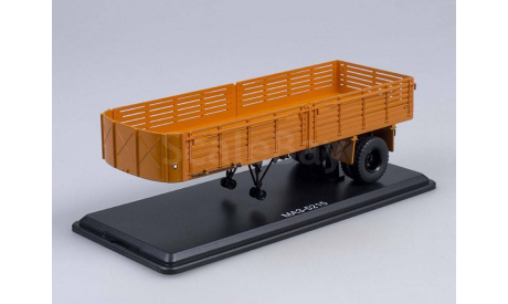 Полуприцеп МАЗ-5215 оранжевый, масштабная модель, scale43, Start Scale Models (SSM)