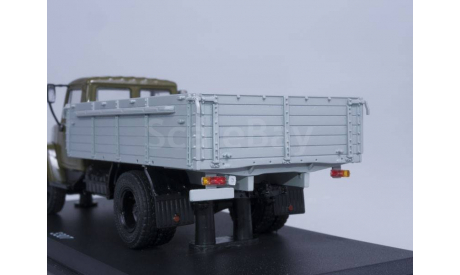 Горький-3307 (двигатель ЗМЗ-513) дерев. борт (хаки-серый), масштабная модель, 1:43, 1/43, Start Scale Models (SSM)