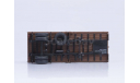 Полуприцеп ОДАЗ-885 (коричневый), масштабная модель, 1:43, 1/43, Автоистория (АИСТ)