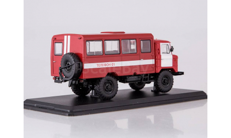Вахтовый автобус (66), пожарная служба, масштабная модель, Start Scale Models (SSM), scale43