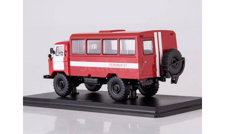 Вахтовый автобус (66), пожарная служба, масштабная модель, Start Scale Models (SSM), scale43