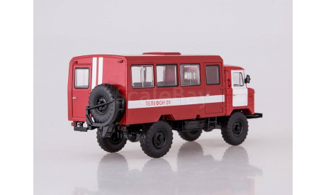 Вахтовый автобус (66), пожарная служба, масштабная модель, Start Scale Models (SSM), scale43
