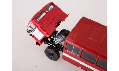 Вахтовый автобус (66), пожарная служба, масштабная модель, Start Scale Models (SSM), scale43