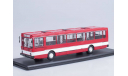 ЛИАЗ-5256 городской (красный/белый), масштабная модель, scale43, Start Scale Models (SSM)