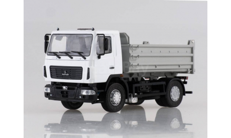 МАЗ-5550 самосвал (рестайлинг), масштабная модель, Автоистория (АИСТ), 1:43, 1/43