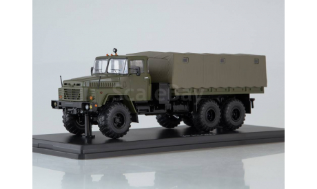 КРАЗ-260 бортовой (с тентом), масштабная модель, Start Scale Models (SSM), scale43