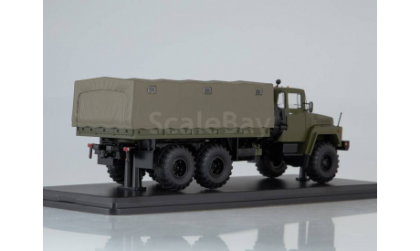 КРАЗ-260 бортовой (с тентом), масштабная модель, Start Scale Models (SSM), scale43