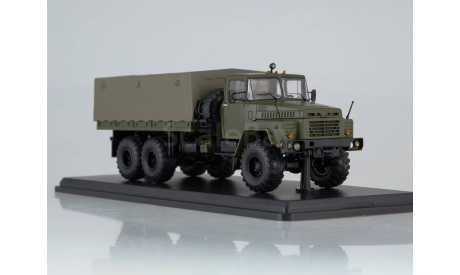 КРАЗ-260 бортовой (с тентом), масштабная модель, Start Scale Models (SSM), scale43