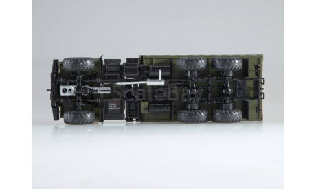 КРАЗ-260 бортовой (с тентом), масштабная модель, Start Scale Models (SSM), scale43