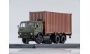 KAMAZ-53212 с 20-футовым контейнером, масштабная модель, 1:43, 1/43, Start Scale Models (SSM)