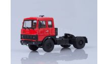 МАЗ-5432 седельный тягач (ранняя кабина, красный), масштабная модель, 1:43, 1/43, Автоистория (АИСТ)