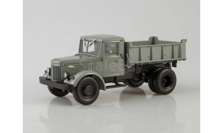 МАЗ-205 самосвал, серый, масштабная модель, 1:43, 1/43, Автоистория (АИСТ)