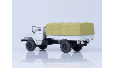 УрАЛ-43206 4х4 бортовой с тентом, масштабная модель, scale43, Автоистория (АИСТ)