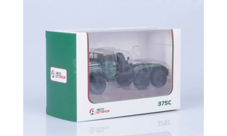 УрАЛ-375С (тентованная кабина) седельный тягач, масштабная модель, scale43, Автоистория (АИСТ)
