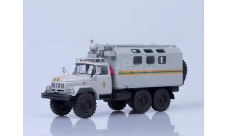 ЗИЛ-131 кунг МЧС, масштабная модель, 1:43, 1/43, Автоистория (АИСТ)