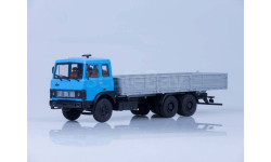 МАЗ-6303 бортовой (голубой/серый)