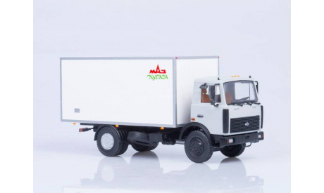 Изотермический фургон КИ-5436 Купава (МАЗ-5337), масштабная модель, 1:43, 1/43, Автоистория (АИСТ)