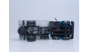 ГАЗ-3309 (двиг. Д-245.7 Diesel Turbo), (синий-серый), масштабная модель, scale43, Автоистория (АИСТ)