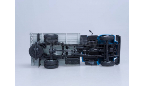 ГАЗ-3309 (двиг. Д-245.7 Diesel Turbo), (синий-серый), масштабная модель, scale43, Автоистория (АИСТ)