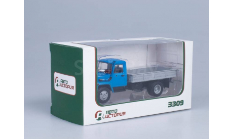 ГАЗ-3309 (двиг. Д-245.7 Diesel Turbo), (синий-серый), масштабная модель, scale43, Автоистория (АИСТ)
