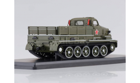 Тяжелый артиллерийский тягач АТ-Т, парадный, масштабная модель, 1:43, 1/43, Start Scale Models (SSM)