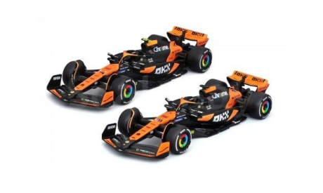 Модель автомобиля MSZ McLaren F1 2023 MCL60 1:24, масштабная модель, ССА, scale24