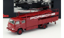 MAN 635 Porsche Race Truck red 1/43 Schuco, масштабная модель, 1:43