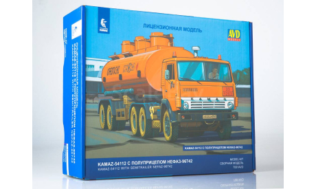 Камаз 54112 AVD 1:43 РАСПРОДАЖА!, сборная модель автомобиля, scale0