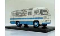 ПАЗ-672 в бело-голубой расцветке ClassicBus, масштабная модель, scale43