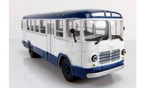 ЛиАЗ-158Б в бело-синей расцветке ClassicBus, масштабная модель, scale43