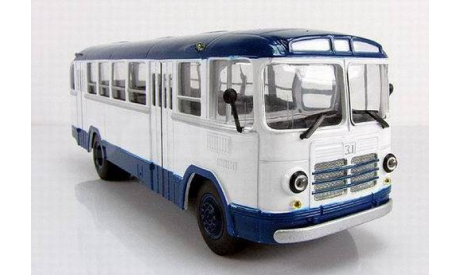ЛиАЗ-158Б в бело-синей расцветке  ClassicBus, масштабная модель, scale43