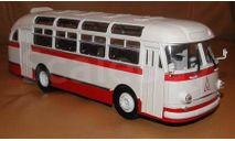 ЛАЗ-695Е (Городской) в красно-белой расцветке ClassicBus, масштабная модель, scale43