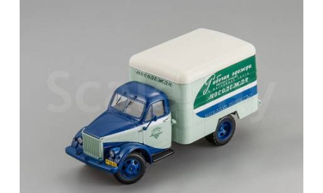 КИ-51 «Рабочая одежда» фургон DIP Modela 105182, масштабная модель, DiP Models, scale43, ГАЗ