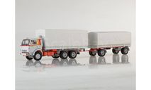 КАМАЗ 53212 с прицепом ГКБ-8350, серый / оранжевый SSM 7031, масштабная модель, Start Scale Models (SSM), scale43