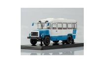 Пригородный автобус КАвЗ-3976 (бело-голубой) SSM4017, масштабная модель, Start Scale Models (SSM), scale43