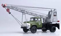 Автокран АК-75В на базе ЗИЛ-130-76 хаки, серый (SSM), масштабная модель, Start Scale Models (SSM), scale43