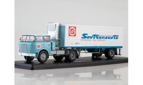 Skoda 706 MTTN c полуприцепом Alka N12CH Sovtransavto, масштабная модель, Start Scale Models (SSM), scale43, Škoda