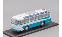 ЛАЗ 697Е «Турист» в бело-бирюзовой расцветке ClassicBus, масштабная модель, scale43