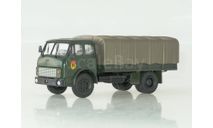 МАЗ-5334 бортовой с тентом хаки, масштабная модель, Наш Автопром, scale43