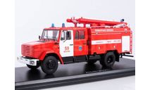 АЦ-40 (4331) Двухкабинный МЧС Пожарный 01 ’Москва 59’ SSM, масштабная модель, Start Scale Models (SSM), scale43, ЗИЛ