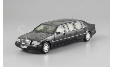 GON140 Mercedes-Benz S500 Pullman Guard (W140) (Борис Ельцин) DIP Models, масштабная модель, scale43