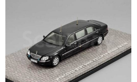 GON220 Mercedes-Benz S600 Pullman Guard (W220) (Владимир Путин) 1-й срок DIP Models, масштабная модель, scale43