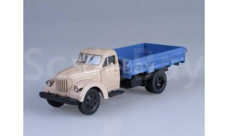 УралЗИС-355М, бежево-синий, масштабная модель, Автоистория (АИСТ), scale43