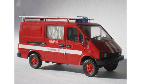БАЗ-3778 АБР-4 Пожарный, масштабная модель, Alf, scale43