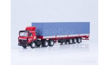МАЗ 6422 с п/прицепом МАЗ 9758 ’СОВТРАНСАВТО’ красн/ син SSM, масштабная модель, Start Scale Models (SSM), scale43