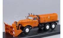 Д-470 шнекороторный снегоуборочный автомобиль (шасси ЗиЛ-157Е) - оранжевый SSM 1106, масштабная модель, Start Scale Models (SSM), scale43