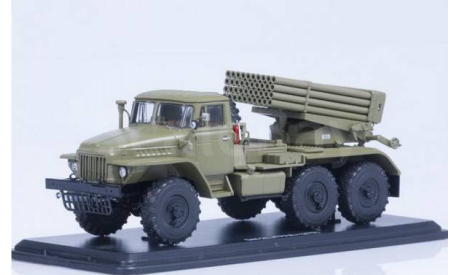 БМ-21 ’Град’ (урал-375), хаки ssm, масштабные модели бронетехники, Start Scale Models (SSM), scale43